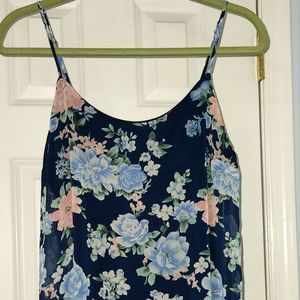 Forever 21 lined spaghetti strap dress